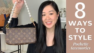 STYLING THE LOUIS VUITTON POCHETTE ACCESSORIES – SHOULDER BAG CROSSBODY BAG EVENING BAG amp MORE [upl. by Cody]