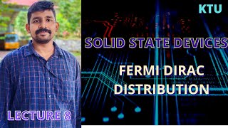 FERMI DIRAC DISTRIBUTION  CARRIER CONCENTRATION  SOLID STATE DEVICES  Lecture 8  KTU  SSD [upl. by Noevad]