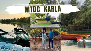 MTDC Karla Review  Place to stay in Lonavala  Waterpark and boat club in government resort [upl. by Yziar]