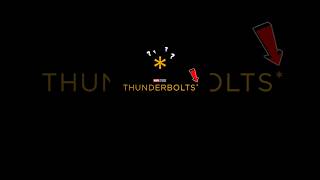 What does the Star Symbol mean in Thunderbolts Title  shorts [upl. by Ytinav]