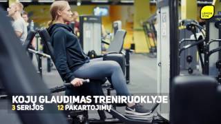 Pratimai pradedančioms sportuoti moterims 1 diena – LEMON GYM [upl. by Jessie]