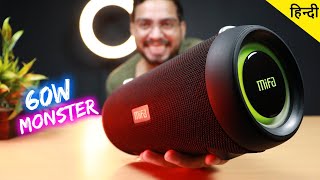 Mifa A90 60W Party Bluetooth Speaker 🔊🔥 UNBOXING  REVIEW  SOUNDTEST   हिन्दी [upl. by Nawiat]