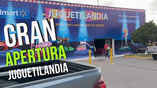 GRAN APERTURA DE JUGUETILANDIA Walmart [upl. by Ardnahc153]