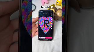 TUTORIAL Love letter Gif TREND 👀😂 trend magic tutorial backstage creative lol shorts [upl. by Ares]