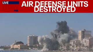 RPT Israeli airstrike destroys Irans air defense units  LiveNOW from FOX [upl. by Nebeur813]