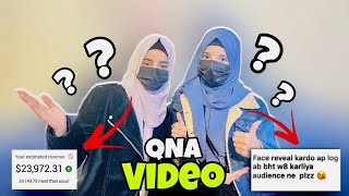 Youtube QnA Video  when you will do face reveal   Youtube income 😍  Siblings [upl. by Enirehtakyram878]