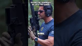 Testing the Legendary SR25 at the Range [upl. by Lehcnom]