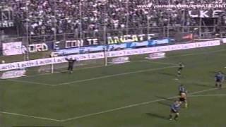 Serie A 20012002 day 26 Atalanta  Lecce 21 Rossini Pinardi Cirillo [upl. by Prentice340]