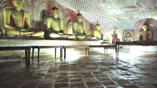 Dambulla  Sri Lanka  Unesco World Heritage Site [upl. by Grannia222]