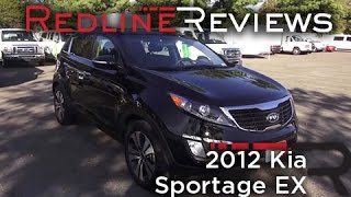 2012 Kia Sportage EX Review Walkaround Exhaust Test Drive [upl. by Nyvlem]