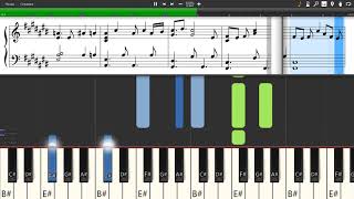 Poets of the Fall  Sleep  Piano tutorial and cover Sheets  MIDI [upl. by Sholom]