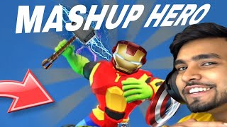 mashup Hero gameplay 3 I ABHIRAJGAMERZ2011 I techno gamerz I viral mashup [upl. by Adhamh]