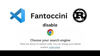 Disable search engine selection in Chrome Rust and Fantoccini [upl. by Nysila582]