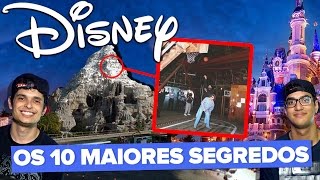 OS 10 MAIORES SEGREDOS DA DISNEY [upl. by Sanburn869]