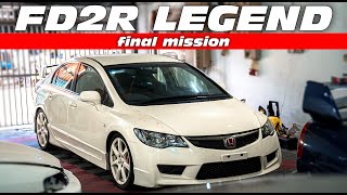 Civic FD2R  Legend SEDAN Type R [upl. by Cariotta142]