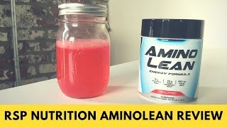 RSP Nutrition AminoLean Review [upl. by Annoved99]