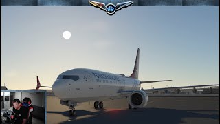 MSFS iFLY BOEING 737 MAX8  IstanbulDalaman  LTFMLTBS  IVAO  MSFS [upl. by Socrates460]