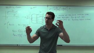 Calculus 1 Lecture 52 Volume of Solids By Disks and Washers Method [upl. by Ripley189]