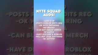 NyteSquad IS BACK roblox trending shorts robloxsquad squadauds robloxsquadauds mm2 edit [upl. by Artenek]