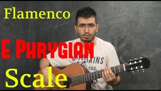 how to play Flamenco with the E Phrygian Scale [upl. by Lucy238]