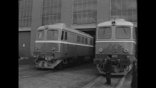 Uzinele Electroputere din Craiova încep construcția locomotivei electrice Diesel 1963 [upl. by Ambrosio]