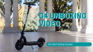 G4 Unboxing  GOTRAX Electric Scooters [upl. by Alyse]