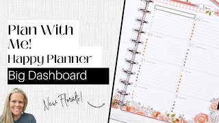 Plan With Me  BIG Happy Planner Dashboard Layout  August 28 2023 [upl. by Schlenger499]