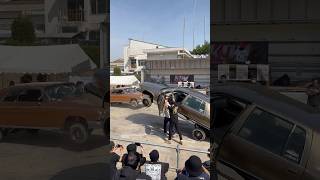 Lowrider Cars HOPPING Classic Cars with Hydraulics KDN 1962 chevolet impala 1994 Cadillac shorts [upl. by Inaffets]