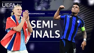 MAN CITY INTER  UCL Matchday Moments Semifinals [upl. by Edialeda]