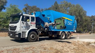 Shire of serpentine jarrahdale recycle with the Murray truck sl1231 Riley [upl. by Yoral959]