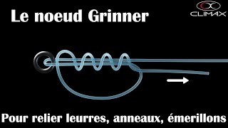 Comment faire un noeud Grinner  Tuto Nœuds de Pêche Climax [upl. by Llednahc]