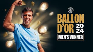 RODRI Ballon dOr 2024 Mens Winner [upl. by Eduam]