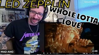 METALHEAD REACTS Led Zeppelin  Whole Lotta Love Official Music Video [upl. by Asli116]