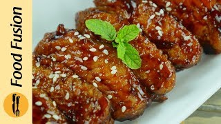 Honey BBQ Chicken Wings Recipe By Food Fusion [upl. by Eical]