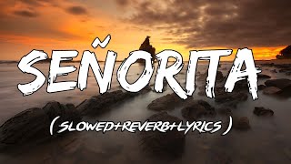 Señorita  Shawn Mendes Camila Cabello  Señorita  Slowed Reverb Lyrics [upl. by Nosemaj]