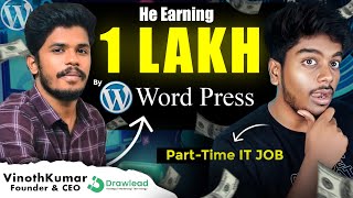 😱Earn 1lakhs through WordPress By Freelancing  Sharing his complete process and Experience [upl. by Landahl916]