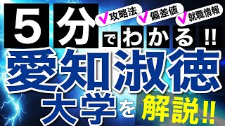 5分でわかる！愛知淑徳大学解説！ [upl. by Akcire]