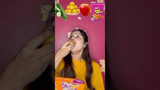 Eating ChallengeEating Emoji Foods Challenge shorts asmr trending mukbang viralvideo [upl. by Ikcaj523]