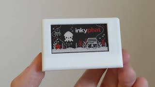 Material Enclosure for pimoroni Inky pHAT and raspberry pi [upl. by Notnel]