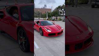 Beautiful Ferrari 488 with Exhaust Sound [upl. by Simaj]