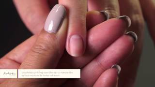 Artistic Colour Gloss Nail Art HowTo Manicure amp Prep [upl. by Nessa149]