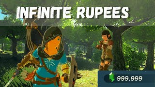 How to get infinite rupees  BOTW working 2023 EASY [upl. by Flossi]