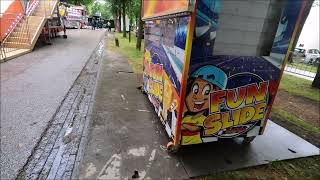 Opbouw Kids kermis XXL Maliebaan Utrecht 2024 deel 1 woensdagf 3 juli 2024 [upl. by Durning]