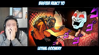 Buster Reacts to Lythero  Lethal Goonery [upl. by Crain]