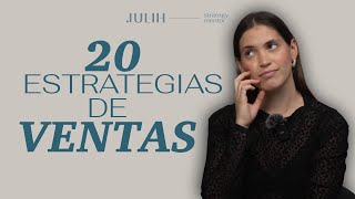 20 ESTRATEGIAS DE MARKETING  SOY JULIH [upl. by Guinna]