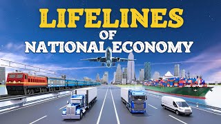 Lifelines of National Economy Class 10 full chapter Animation  Class 10 Geography Chapter 7 [upl. by Esir174]