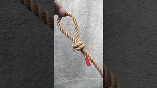 Over hand loop knot loopknot how shorts trending [upl. by Rhyner411]