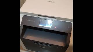 Brother DCP9015CDW Printer Demo Page [upl. by Ittap]