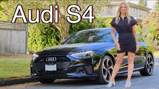 2023 Audi S4 review  Comfort power prestige and style [upl. by Aletha962]