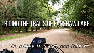 Mountain Biking at Fanshaw Lake  Full Ride [upl. by Audras]